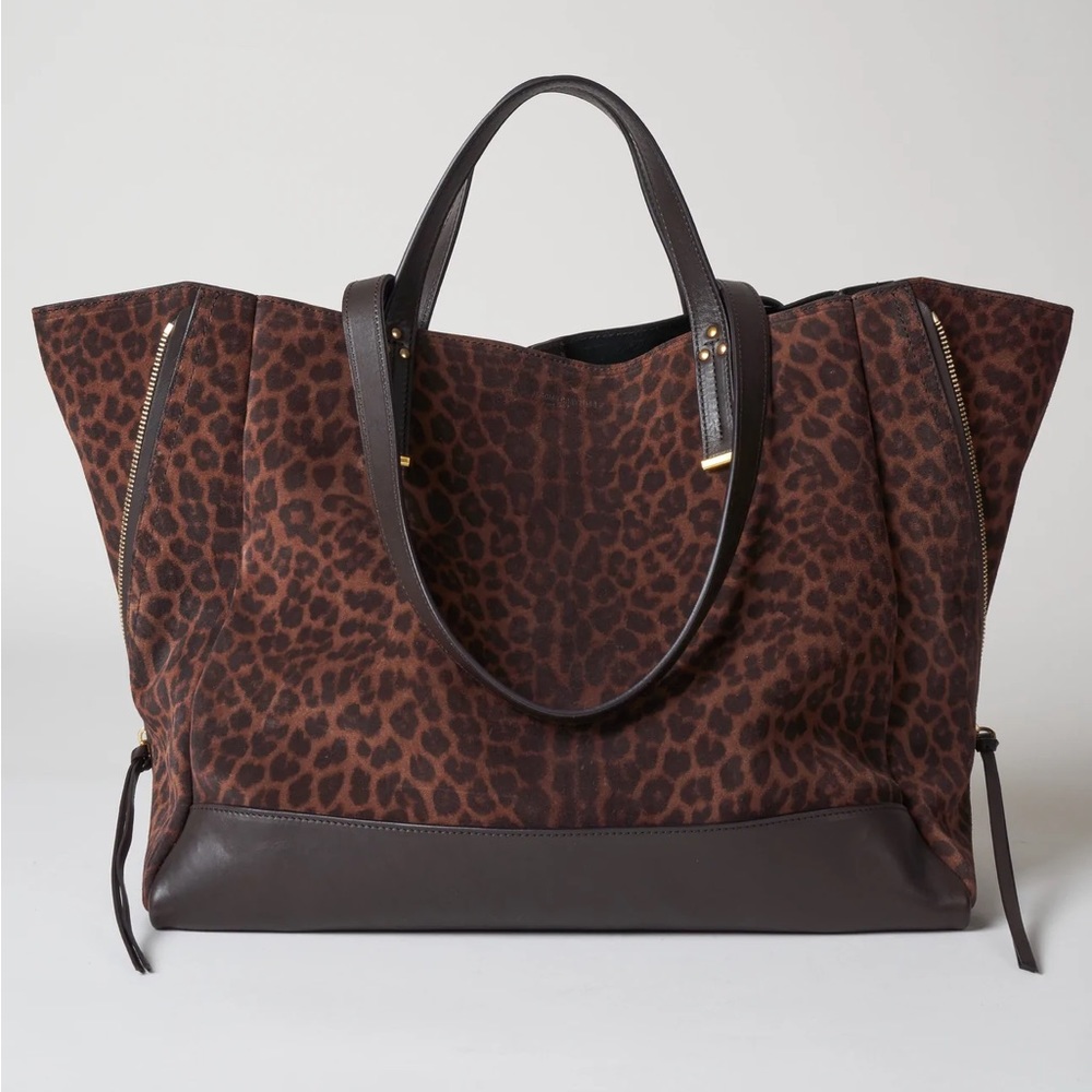 Jerome Dreyfuss George L tote - Leopard - EUC